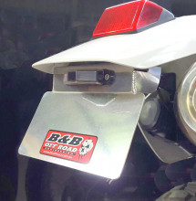 License Plate Holder, B&B Off Road Engineering | ProCycle.us